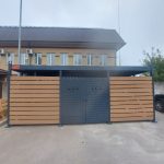 Площадка ТБО — 3 контейнера