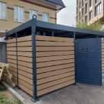 Площадка ТБО — 3 контейнера
