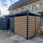 Площадка ТБО — 3 контейнера