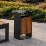 металлическая урна Box с деревом